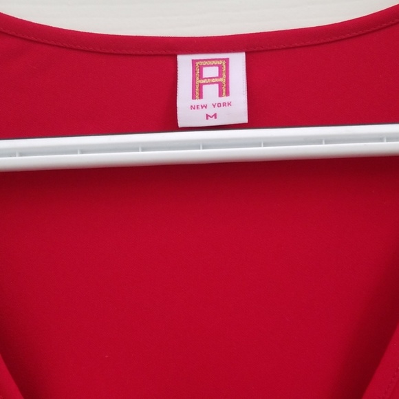 Red Flowy Dress - Picture 3 of 5